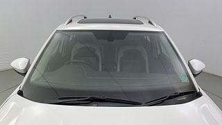 Used 2022 Volkswagen Taigun Topline 1.0 TSI AT Petrol Automatic exterior FRONT WINDSHIELD VIEW