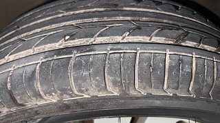 Used 2018 Maruti Suzuki Alto K10 [2014-2019] VXI AMT (O) Petrol Automatic tyres LEFT FRONT TYRE TREAD VIEW