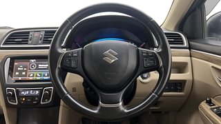 Used 2021 Maruti Suzuki Ciaz Alpha AT Petrol Petrol Automatic interior STEERING VIEW