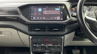 Used 2022 Volkswagen Taigun Topline 1.0 TSI AT Petrol Automatic interior MUSIC SYSTEM & AC CONTROL VIEW