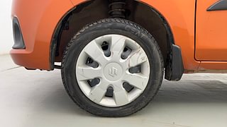 Used 2018 Maruti Suzuki Alto K10 [2014-2019] VXi Petrol Manual tyres LEFT FRONT TYRE RIM VIEW