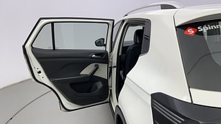 Used 2022 Volkswagen Taigun Topline 1.0 TSI AT Petrol Automatic interior LEFT REAR DOOR OPEN VIEW