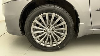 Used 2018 maruti-suzuki Ciaz Alpha Petrol AT Petrol Automatic tyres LEFT FRONT TYRE RIM VIEW