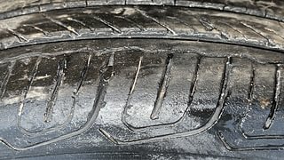Used 2022 Volkswagen Taigun Topline 1.0 TSI AT Petrol Automatic tyres RIGHT FRONT TYRE TREAD VIEW