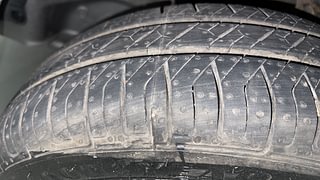 Used 2015 Maruti Suzuki Alto K10 [2014-2019] VXI AMT Petrol Automatic tyres LEFT FRONT TYRE TREAD VIEW