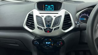 Used 2015 Ford EcoSport [2015-2017] Titanium (O) 1.0L Eco Boost Petrol Manual interior MUSIC SYSTEM & AC CONTROL VIEW