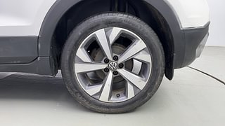 Used 2022 Volkswagen Taigun Topline 1.0 TSI AT Petrol Automatic tyres LEFT REAR TYRE RIM VIEW