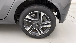 Used 2022 Tata Tiago Revotron XZ Plus Petrol Manual tyres LEFT REAR TYRE RIM VIEW