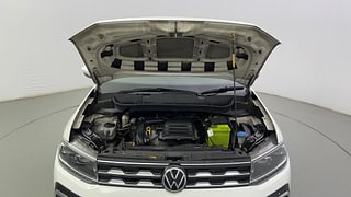 Used 2022 Volkswagen Taigun Topline 1.0 TSI AT Petrol Automatic engine ENGINE & BONNET OPEN FRONT VIEW
