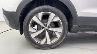 Used 2022 Volkswagen Taigun Topline 1.0 TSI AT Petrol Automatic tyres RIGHT REAR TYRE RIM VIEW
