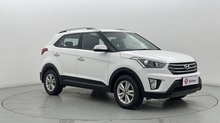 Used 2016 Hyundai Creta [2015-2018] 1.6 SX Plus Petrol Petrol Manual exterior RIGHT FRONT CORNER VIEW