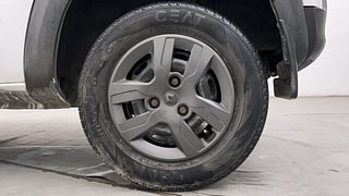 Used 2018 Renault Kwid [2015-2019] 1.0 RXT AMT Opt Petrol Automatic tyres LEFT REAR TYRE RIM VIEW