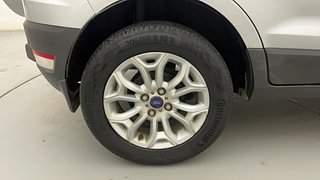 Used 2014 Ford EcoSport [2013-2015] Titanium 1.5L Ti-VCT AT Petrol Automatic tyres RIGHT REAR TYRE RIM VIEW