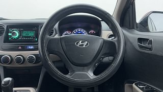 Used 2014 Hyundai Grand i10 [2013-2017] Magna 1.2 Kappa VTVT Petrol Manual interior STEERING VIEW