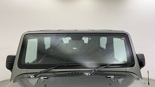 Used 2021 mahindra Thar LX 4 STR Hard Top Diesel MT 4WD Diesel Manual exterior FRONT WINDSHIELD VIEW