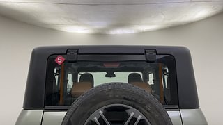 Used 2021 mahindra Thar LX 4 STR Hard Top Diesel MT 4WD Diesel Manual exterior BACK WINDSHIELD VIEW