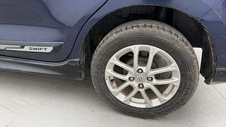 Used 2018 Maruti Suzuki Swift [2017-2021] ZXi AMT Petrol Automatic tyres LEFT REAR TYRE RIM VIEW