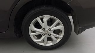 Used 2019 honda Amaze 1.2 VX CVT i-VTEC Petrol Automatic tyres LEFT REAR TYRE RIM VIEW