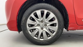 Used 2018 Maruti Suzuki Baleno [2015-2019] Alpha AT Petrol Petrol Automatic tyres LEFT FRONT TYRE RIM VIEW