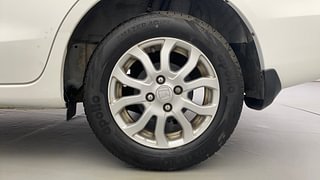 Used 2016 Honda Amaze [2013-2016] 1.2 VX AT i-VTEC Petrol Automatic tyres LEFT REAR TYRE RIM VIEW