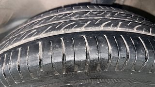 Used 2016 Maruti Suzuki Alto K10 [2014-2019] VXI AMT Petrol Automatic tyres LEFT FRONT TYRE TREAD VIEW