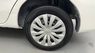 Used 2013 Toyota Etios [2010-2017] G Petrol Manual tyres LEFT REAR TYRE RIM VIEW