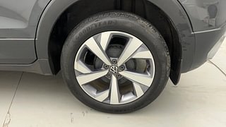 Used 2022 Volkswagen Taigun Topline 1.0 TSI MT Petrol Manual tyres LEFT REAR TYRE RIM VIEW