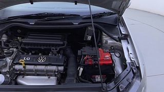 Used 2015 volkswagen Vento 1.6L Highline Petrol Petrol Manual engine ENGINE LEFT SIDE HINGE & APRON VIEW