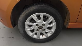 Used 2016 Tata Tiago [2016-2020] Revotron XZ Petrol Manual tyres LEFT FRONT TYRE RIM VIEW