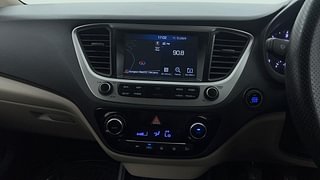 Used 2019 Hyundai Verna [2017-2020] 1.6 CRDI SX Diesel Manual interior MUSIC SYSTEM & AC CONTROL VIEW