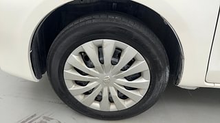 Used 2013 Toyota Etios [2010-2017] G Petrol Manual tyres LEFT FRONT TYRE RIM VIEW