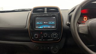 Used 2017 Renault Kwid [2016-2019] 1.0 RXT Petrol Manual interior MUSIC SYSTEM & AC CONTROL VIEW