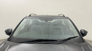 Used 2022 Volkswagen Taigun Topline 1.0 TSI MT Petrol Manual exterior FRONT WINDSHIELD VIEW