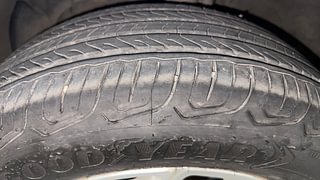 Used 2013 Ford EcoSport [2013-2015] Titanium 1.5L Ti-VCT Petrol Manual tyres LEFT FRONT TYRE TREAD VIEW