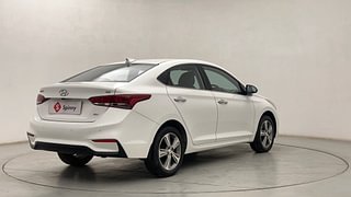 Used 2020 Hyundai Verna [2017-2020] 1.6 VTVT SX (O) Petrol Manual exterior RIGHT REAR CORNER VIEW