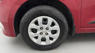 Used 2016 Hyundai Elite i20 [2014-2018] Sportz 1.2 Petrol Manual tyres LEFT FRONT TYRE RIM VIEW