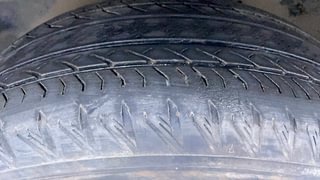 Used 2021 Tata Safari XZ Plus 6 STR Diesel Manual tyres LEFT FRONT TYRE TREAD VIEW