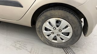 Used 2011 Hyundai i10 [2010-2016] Magna 1.2 Petrol Petrol Manual tyres LEFT REAR TYRE RIM VIEW