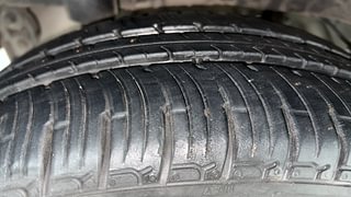 Used 2016 Mahindra KUV100 [2015-2017] K6 6 STR Petrol Manual tyres RIGHT REAR TYRE TREAD VIEW