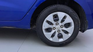 Used 2016 Hyundai Xcent [2014-2017] Base Petrol Petrol Manual tyres LEFT REAR TYRE RIM VIEW