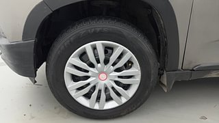 Used 2016 Mahindra KUV100 [2015-2017] K6 6 STR Petrol Manual tyres LEFT FRONT TYRE RIM VIEW