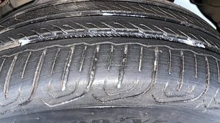 Used 2016 Mahindra KUV100 [2015-2017] K8 6 STR Petrol Manual tyres LEFT REAR TYRE TREAD VIEW