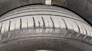 Used 2022 Volkswagen Virtus GT Plus 1.5 TSI EVO DSG Petrol Automatic tyres LEFT FRONT TYRE TREAD VIEW