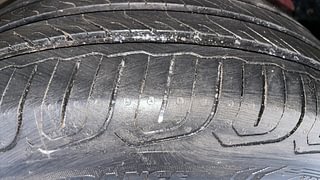 Used 2016 Mahindra KUV100 [2015-2017] K8 6 STR Petrol Manual tyres RIGHT FRONT TYRE TREAD VIEW