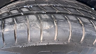 Used 2016 Hyundai Xcent [2014-2017] Base Petrol Petrol Manual tyres LEFT REAR TYRE TREAD VIEW