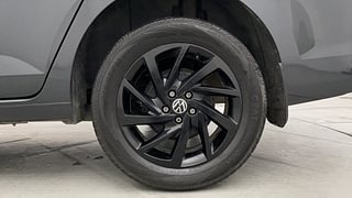Used 2022 Volkswagen Virtus GT Plus 1.5 TSI EVO DSG Petrol Automatic tyres LEFT REAR TYRE RIM VIEW