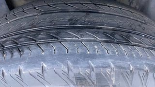 Used 2021 Tata Safari XZ Plus 6 STR Diesel Manual tyres LEFT REAR TYRE TREAD VIEW