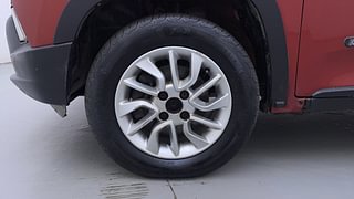 Used 2016 Mahindra KUV100 [2015-2017] K8 6 STR Petrol Manual tyres LEFT FRONT TYRE RIM VIEW