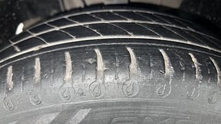 Used 2020 Tata Tiago Revotron XT Petrol Manual tyres LEFT FRONT TYRE TREAD VIEW