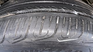 Used 2016 Mahindra KUV100 [2015-2017] K8 6 STR Petrol Manual tyres RIGHT REAR TYRE TREAD VIEW